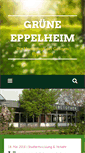 Mobile Screenshot of gruene-eppelheim.de